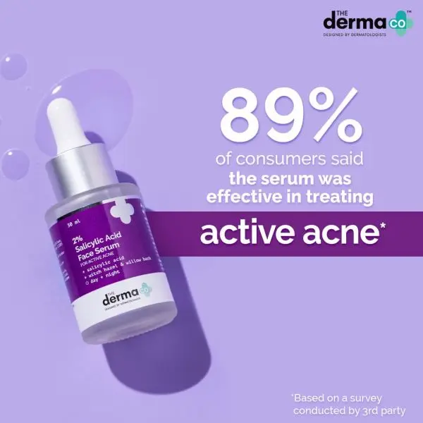 The Derma Co. 2% Salicylic Acid Face Serum 30 ml - Image 3