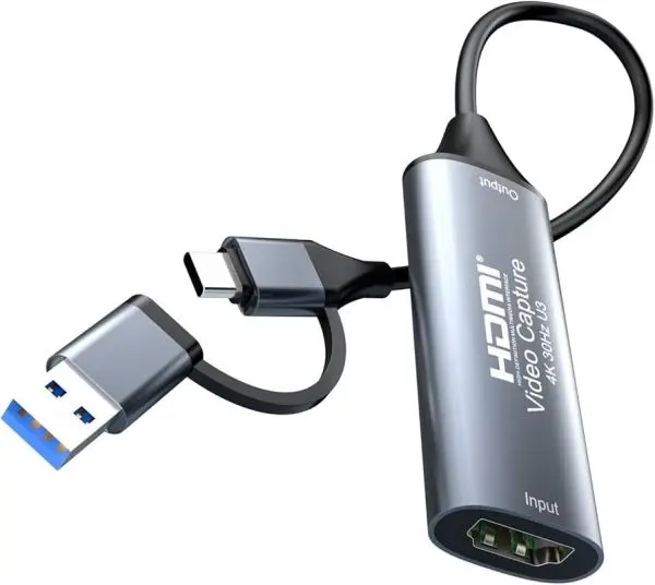 4K HDMI Video Capture Card for Live Streaming & Gaming USB 3.0/Type-C Compatible - Image 4