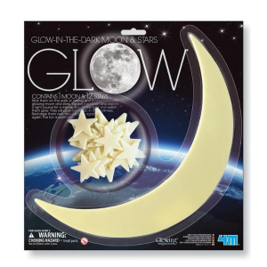 4M Glow in the Dark Moon & Stars