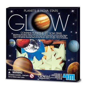 4M Glow In The Dark Planets and Nova Stars