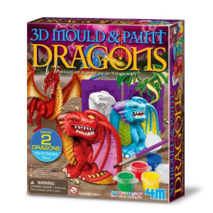 4M Mould & Paint 3D Dragon Kit