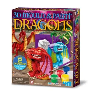 4M Mould & Paint 3D Dragon Kit