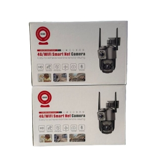 4MP Dual Lens Wireless WiFi CCTV Video Surveillance IP Camera Color Night Vision/Two-Way Audio (2+2mp)