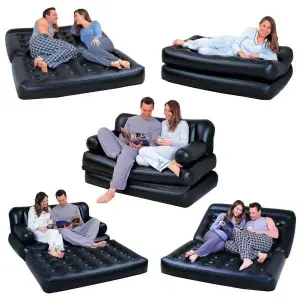 5 In 1 Air Sofa Bed With Inflatable Pump