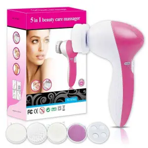 5 In 1 Beauty Care Face Massager For Facial Blackhead Removing Exfoliating And Massaging
