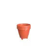 5 Pcs 9 Inch Beautiful Plastic Flower Pot
