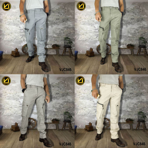 VIRJEANS (VJC846) Stretchable Cargo Box Pant For Men-All Colors
