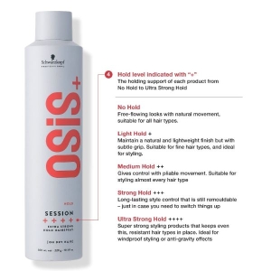 Schwarzkopf Osis Session Extreme Hold Hairspray  500 ml by Genuine Collection