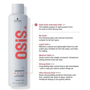 Schwarzkopf Osis Session Extreme Hold Hairspray 500 ml by Genuine Collection