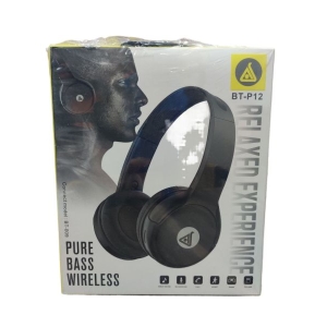AOMALE P12 Pure Bass Wireless On Ear Headphone (Color May Vary)