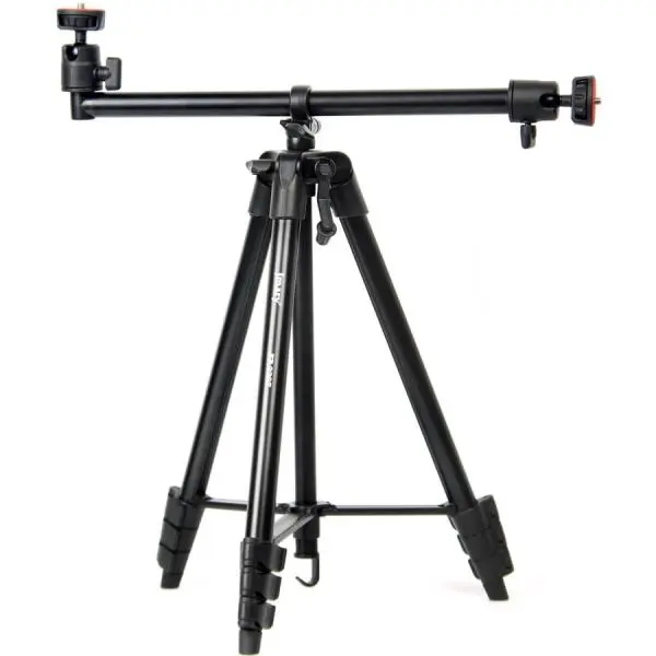 Jmary KP-2207 Professional Heavy Duty Aluminum Extendable Tripod with Mobile Holder - Image 3
