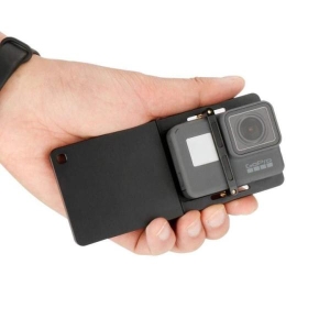 Action Camera Adapter Aluminum Alloy Switch Mount Plate Solid Handheld Gimbal Adapter Mount