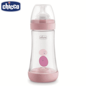 Chicco Feeding Bottle Perfect 5 Pp Girl 240ml Silicone