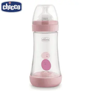 Chicco Feeding Bottle Perfect 5 Pp Girl 240ml Silicone