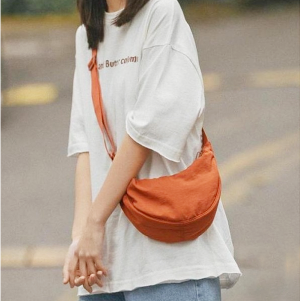 KOJA New Trendy Korean Fashion Dumpling bag for women Large Capacity Shoulder Chest Bag - Image 2