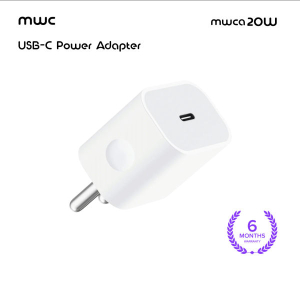 MWC Fast Charging Power Adapter With Type-C Port | 3A | Max 20W | MWCA-20W