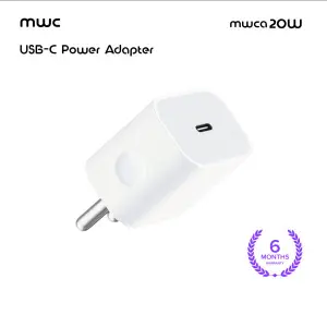 MWC Fast Charging Power Adapter With Type-C Port | 3A | Max 20W | MWCA-20W