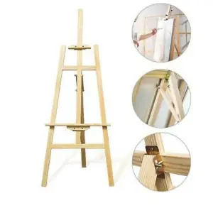Easel Wooden Painting Stand For Display (Lyre)-120CM