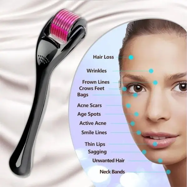 540 Alloy Micro Needle 1.0mm Derma Roller - Image 4