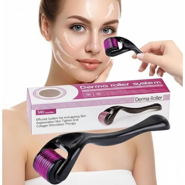 540 Micro Needle Derma Roller Therapy Skin 0.75 Mm - Image 4