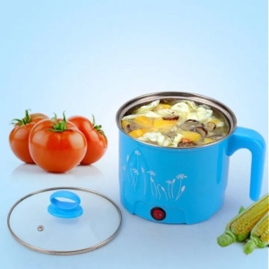 MTS Pot 18cm Multifunction Pot Stainless Steel Electric Cooker Steamer Boiler