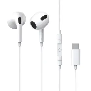 Type C Eeadphone with Microphone HiFi Stereo USB C Earphones