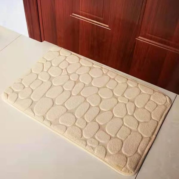 Bath Mat Set 2 Piece, Bathroom Rugs and U-Shaped Toilet Mats Set, Non-Slip, Absorbent, Quick Drying Memory Foam Bath Mat Set Machine Washable, Suitable for Tub, Shower and Bath Room - Image 4
