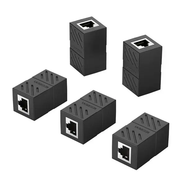 RJ45 Connector Cat7/6/5e Ethernet Adapter 8P8C Network Extender Extension Cable for Ethernet Female to Female Adapter - Image 3