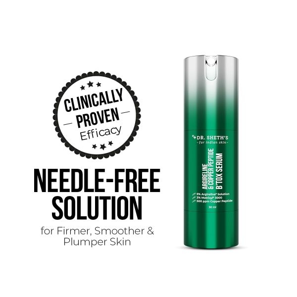 Dr. Sheth's Argireline & Copper Peptide B’TOX Serum-30ml - Image 2