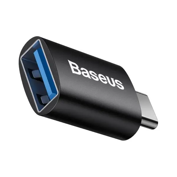 Baseus Ingenuity Series Mini OTG Adaptor Type-C to USB-A 3.1 Black - Image 2