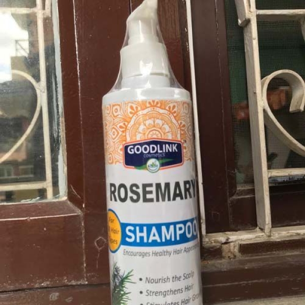 Goodlink Cosmetics Rosemary Shampoo 400ml - Anti Dandruff/Hairfall - Image 3