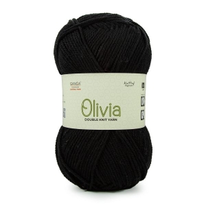 OLV006 Black Ganga Yarn For Knitting