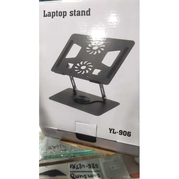 YL-906 360 degree rotating with fan custom height suitable for laptops stand laptop iPad - household appliances - Image 4