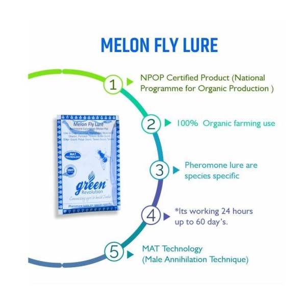 Melon Fly Lure / Insect Control Lure For All Kinds Of Vegetables - Image 2