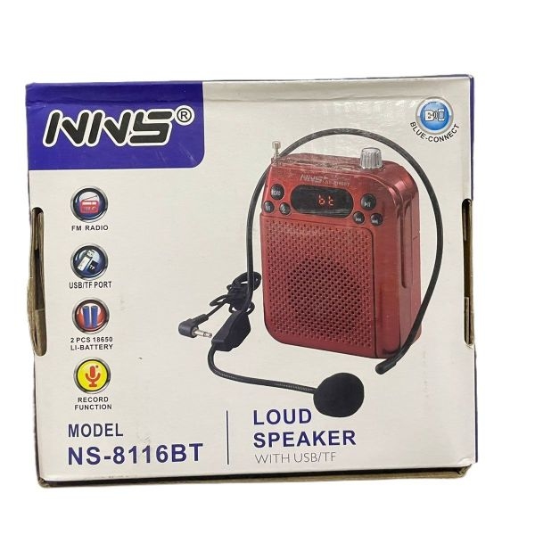 NS-8116BT Teaching Mic Loud Speaker With USB/TF - Image 4