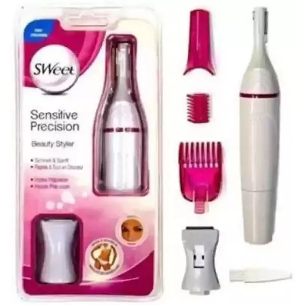 Sweet Trimmer Sweet Sensitive Precision Beauty Styler for Women Eyebrow Bikini Trimmer Hair Remover - Image 3