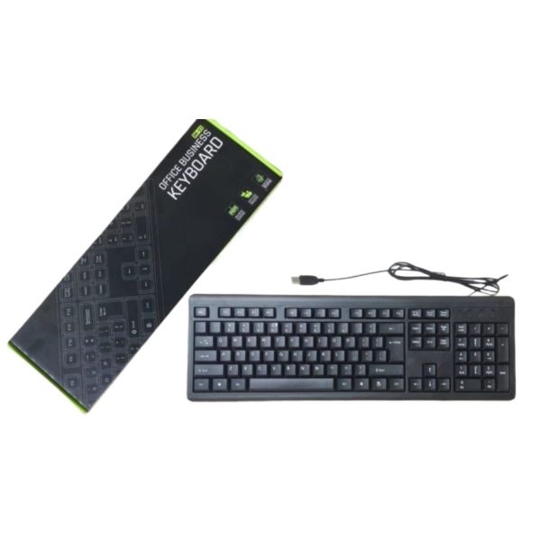 USB Keyboard Wired Black - Image 2