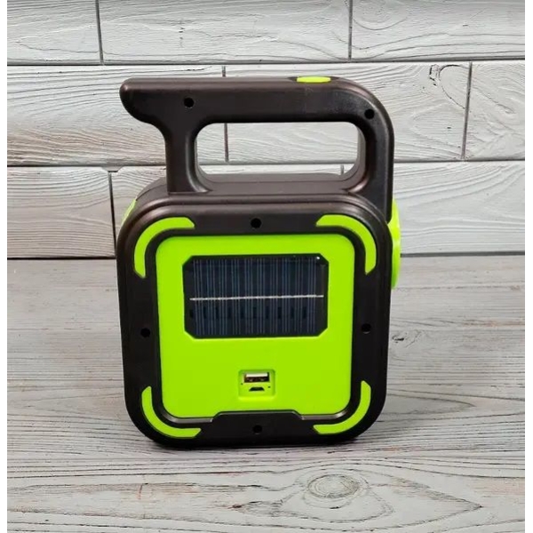 JD-925 Torch + Solar Rechargeable Portable Lamp - Image 4
