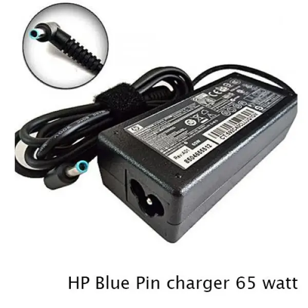 Blue Pin 65 Watt Replacement Charger for HP Laptop - Image 2