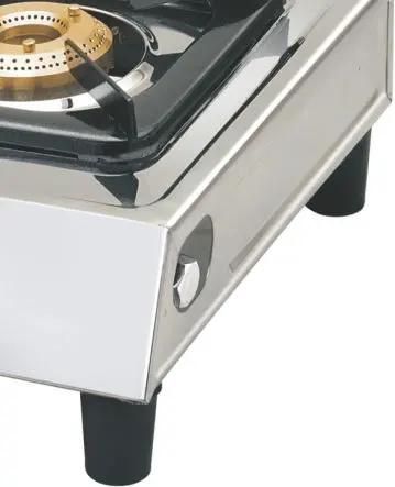 BALTRA 2 burner Gas Stove | Flavour | Stainless steel body | High efficiency brass burners | Powder coated pan support | Sturdy bakelite knobs | 12 months warranty - Image 5