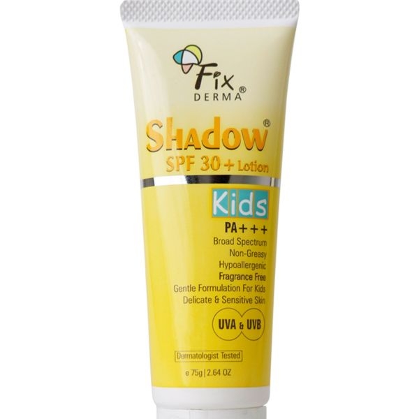 Fixderma Shadow Kids SPF 30+ Lotion 75gm - Image 2