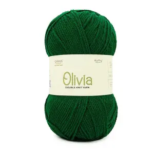 OLA019 Green Ganga Oliva Knitting Yarn 100 Grams