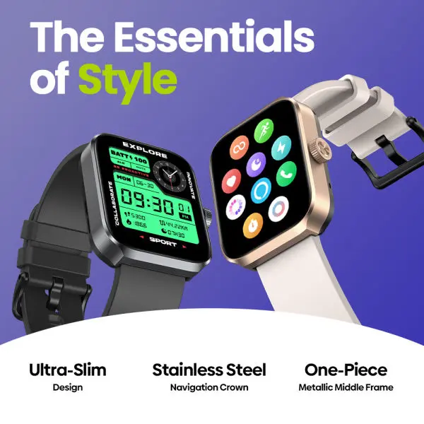 Zeblaze Beyond 3 Plus GPS Smart Watch | 1.78" Ultra HD Amoled Display | Built-in GPS & Route Import | Bluetooth Calling | 3 ATM Water Resistance | 1 Year Warranty - Image 3