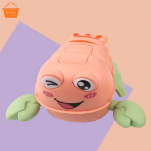 KOJA Cartoon Rainbow Color Owl Crab Lobster Penguin Snail Vehicle Kawaii Toy Gift For Baby Kid