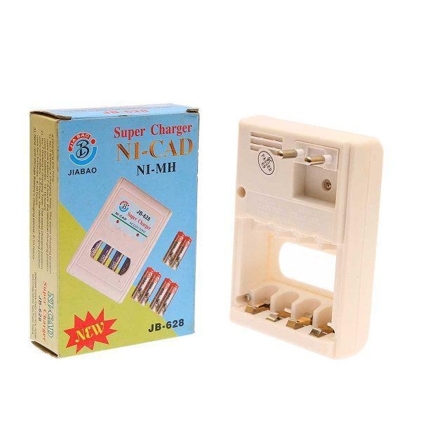 JB-628 Super Battery Charger AA or AAA 9V Rechargeable Smart Battery Charger - Image 2