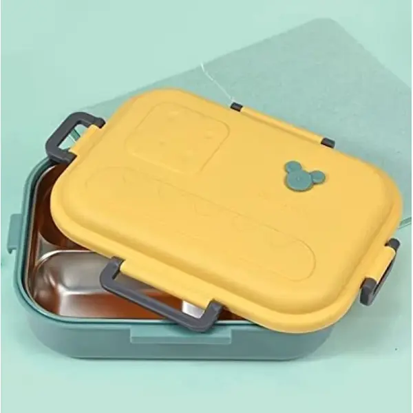 KOJA Insulated Stainless Steel Lunch Box for Kids Tiffin Box for School 1 - Image 2