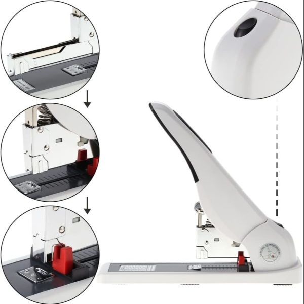 Comix Comix B3011 Heavy Duty Stapler Reduced Effort Book Sewer Stapling Machine 140 Sheets Capacity By Mitrata - Image 4