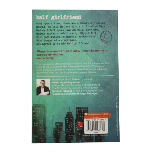 Half Girlfriend - Fiction - Chetan Bhagat - Image 2