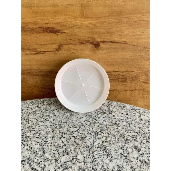 5 Pcs 6 Inch Plastic Garden Flower Pot Round Drip Plant Trays Flower Pot Plant Water Tray Base for Indoor Outdoor Garden - Image 4