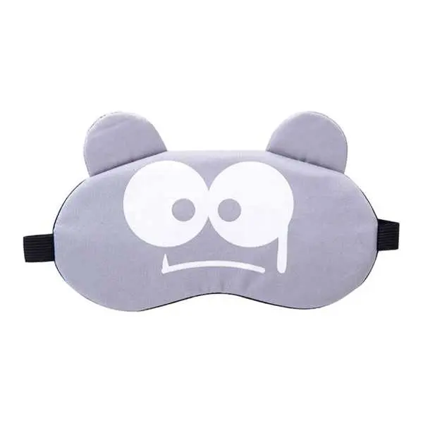 KOJA Sleep Eye Mask, Cute Cartoon Facial Expression Sleeping Eye Mask Anime Travel Rest Eye Cover Sleeping Mask Ice Hot Compress Eyepatch Blindfolds 6